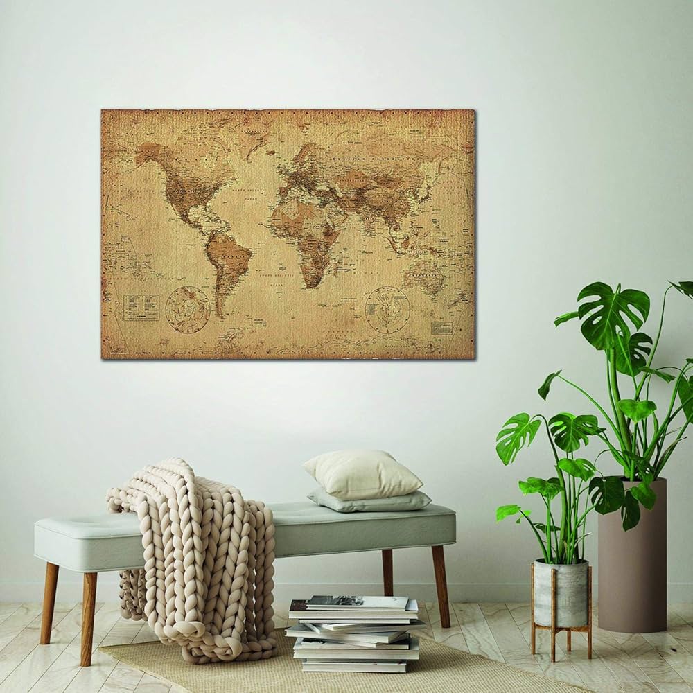 World Map vintage style (36